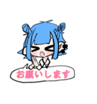 おりきゃらちゃんスタンプ第2弾(クロ君)（個別スタンプ：5）