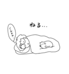 ステイホーム うささんとねこですけど（個別スタンプ：6）