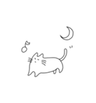 ステイホーム うささんとねこですけど（個別スタンプ：15）