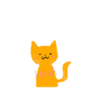ゆるい動物たちのゆるいスタンプ（個別スタンプ：5）