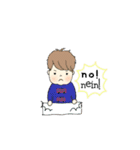 Deutsch × Japanisch ドイツ語 × 日本語（個別スタンプ：12）