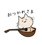 ゆるねことマンドリン（個別スタンプ：4）
