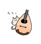 ゆるねことマンドリン（個別スタンプ：6）