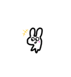 変わったうさぎ（個別スタンプ：1）