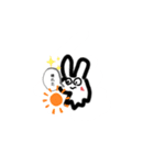 変わったうさぎ（個別スタンプ：6）
