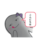 自作漫画のキャラクターのスタンプです（個別スタンプ：1）