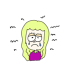 女のコ。（個別スタンプ：4）