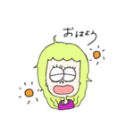 女のコ。（個別スタンプ：6）