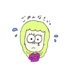 女のコ。（個別スタンプ：11）