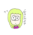 女のコ。（個別スタンプ：12）