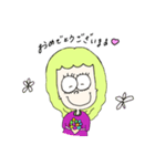 女のコ。（個別スタンプ：13）