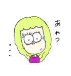女のコ。（個別スタンプ：15）