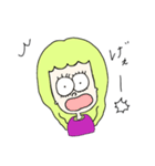 女のコ。（個別スタンプ：19）