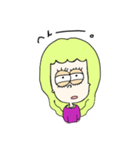 女のコ。（個別スタンプ：20）