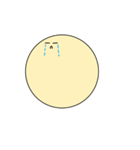 まんまるちゃんの日常（個別スタンプ：7）