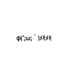 Easy to use emoticon stamp！ Part3（個別スタンプ：9）