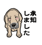 大きな犬 大型犬 スパニッシュマスティフ（個別スタンプ：9）