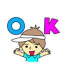 毎日使えるゴルフ大好き男子の一日（個別スタンプ：6）