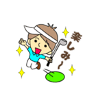 毎日使えるゴルフ大好き男子の一日（個別スタンプ：7）