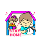 毎日使えるゴルフ大好き男子の一日（個別スタンプ：14）