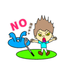 毎日使えるゴルフ大好き男子の一日（個別スタンプ：20）