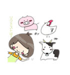 今日のごはんは？まるさんスタンプ★☆（個別スタンプ：6）