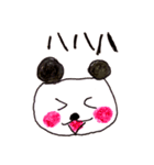 手書き風パンダさん（個別スタンプ：21）
