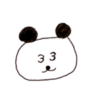 手書き風パンダさん（個別スタンプ：23）