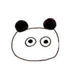 手書き風パンダさん（個別スタンプ：24）