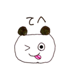 手書き風パンダさん（個別スタンプ：38）