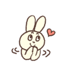 カメくん と ウサギちゃん の日常（個別スタンプ：4）