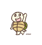 カメくん と ウサギちゃん の日常（個別スタンプ：6）