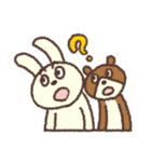 カメくん と ウサギちゃん の日常（個別スタンプ：11）