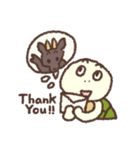 カメくん と ウサギちゃん の日常（個別スタンプ：13）