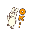 カメくん と ウサギちゃん の日常（個別スタンプ：15）