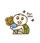カメくん と ウサギちゃん の日常（個別スタンプ：17）
