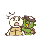 カメくん と ウサギちゃん の日常（個別スタンプ：26）