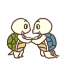 カメくん と ウサギちゃん の日常（個別スタンプ：33）