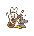 カメくん と ウサギちゃん の日常（個別スタンプ：35）