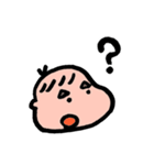 三角眉毛のうーちゃん4（個別スタンプ：5）