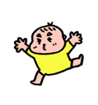 三角眉毛のうーちゃん5（個別スタンプ：3）