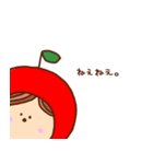 にっこりんご（個別スタンプ：10）
