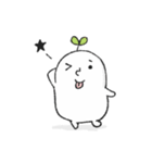 ゆるい白い子（個別スタンプ：23）
