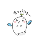 ゆるい白い子（個別スタンプ：28）