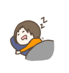 たれ目の女の子の日常スタンプ（個別スタンプ：5）
