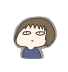 たれ目の女の子の日常スタンプ（個別スタンプ：13）