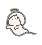 たれ目の女の子の日常スタンプ（個別スタンプ：21）