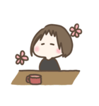 たれ目の女の子の日常スタンプ（個別スタンプ：23）