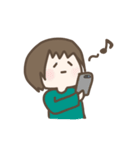 たれ目の女の子の日常スタンプ（個別スタンプ：31）