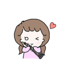 オーボエのかわいい女の子のスタンプ（個別スタンプ：12）